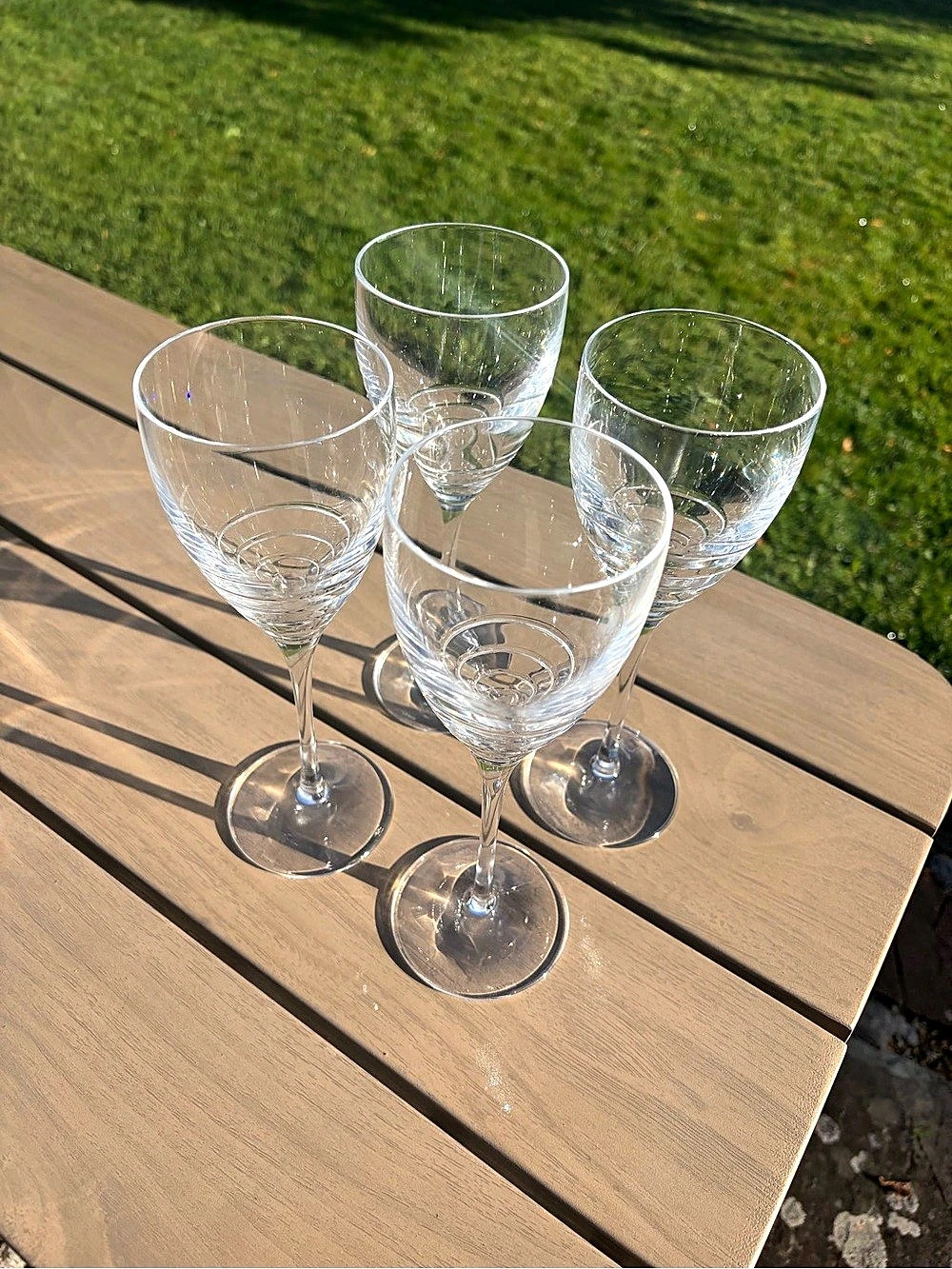 Kate Spade Wine Glasses - set of 4
